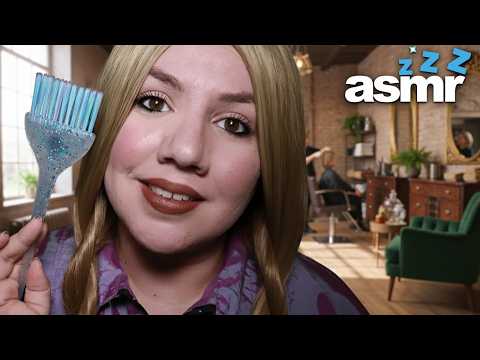 ASMR Peluquería COMPLETA 💇‍♀️ Tinte, Lavado, Corte y Atención Personal Relajante