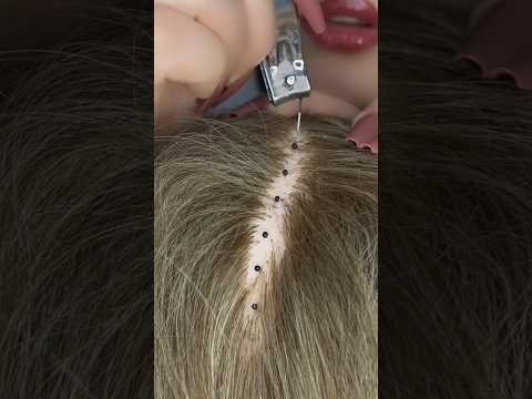 Let’s pluck them #asmr #visualtingle #shorts #tingles #scratch