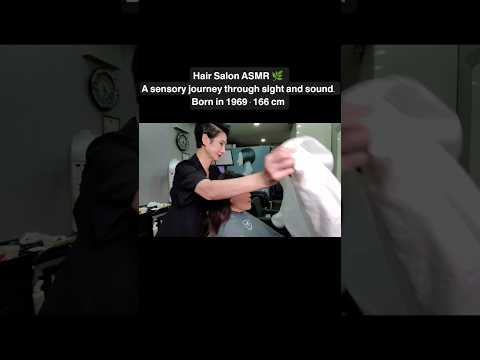 Hair Salon ASMR: Visual and Auditory Activation # Digital Setting Perm for Bouncy and Long-lasting C