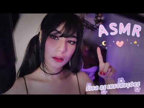 ASMR | SIGA MINHAS INSTRUÇÕES E DURMA RÁPIDO