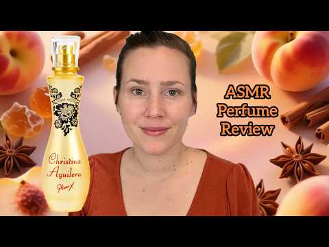 (ASMR) Perfume Review - Christina Aguilera GlamX  - Glass Tapping & Whispering