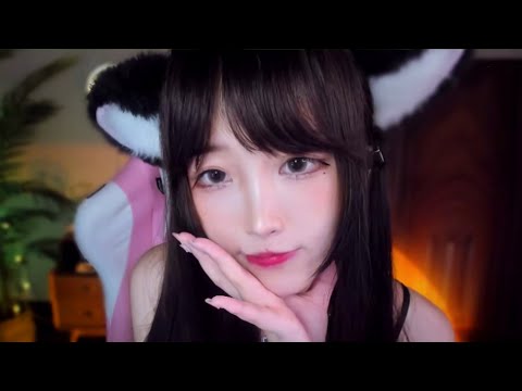 ASMR Triggers Massage (Ear Massage, Hand Movement, Mouth Sounds)