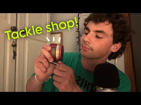 ASMR Fly fishing tackle shop roleplay! | whispered shop roleplay, personal attention