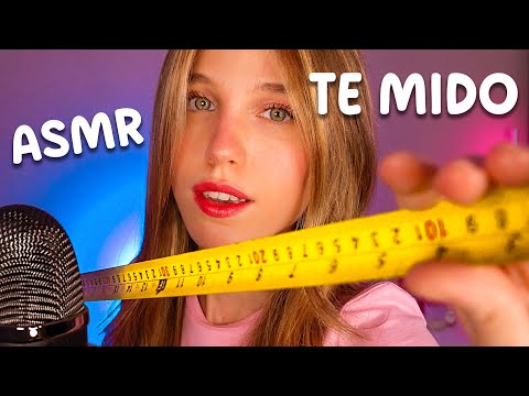 ASMR TE MIDO LA CARA HASTA QUE TE DUERMAS 📏💆🏼‍♀️✨ (Midiendo cada parte de tu carita ROLEPLAY)