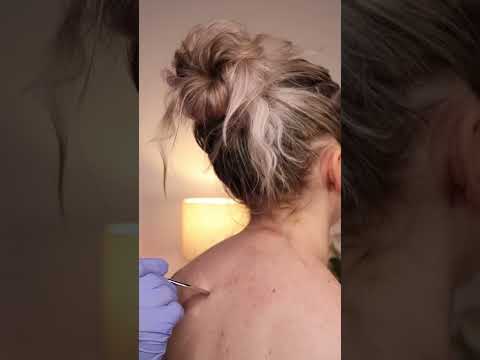 ASMR Real Person Back Sensitivity Check