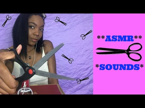 ASMR | FAST SCISSOR SOUNDS | SNIP SNIP | SUPER TINGLY ✂️