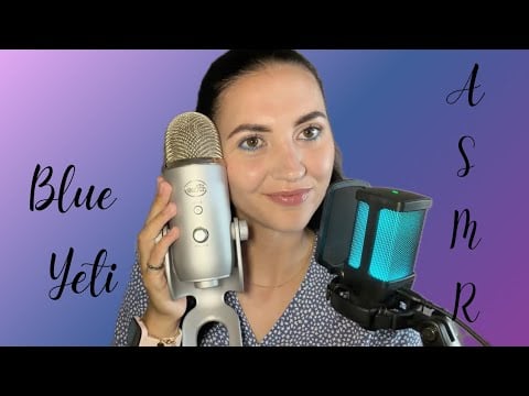 ASMR✨My new microphone🫈Test Blue Yeti✨Асмр українською🎙️