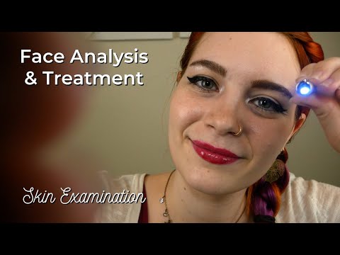 ASMR 🌟 Sleepy Facial Analysis & Treatment 💤 | Soft Spoken Personal Attention RP