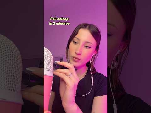 ASMR Fall Asleep In 2 Minutes #asmr #asmrvideo #asmrshorts