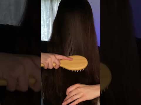 ASMR hair brushing #asmr #asmrhairbrushing