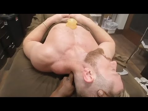 VR 180 POV Tyler's Massage (Best Seen in a VR Headset)