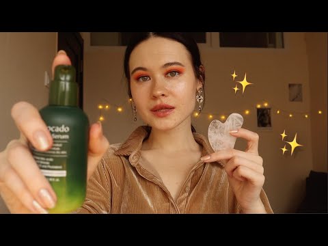 АСМР МАССАЖ ЛИЦА 💗 99% УСНУТ В ПЕРВЫЕ 5 МИНУТ 😳✨