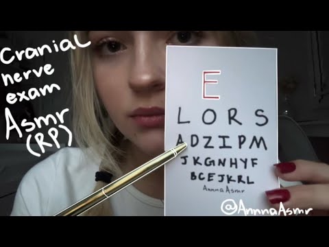 cranial nerve exam ASMR!!!
