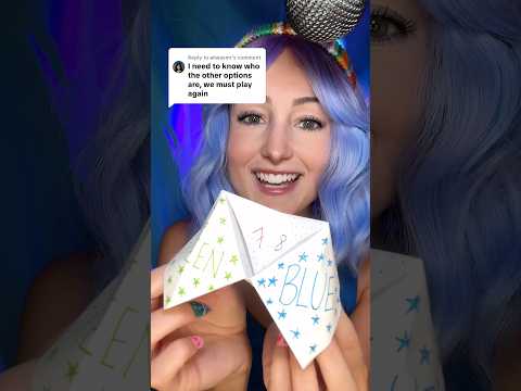 Cootie Catcher ASMR