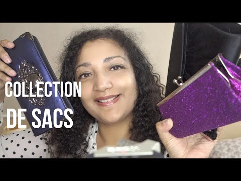 ASMR collection de sacs à main *pourquoi je ne sors plus