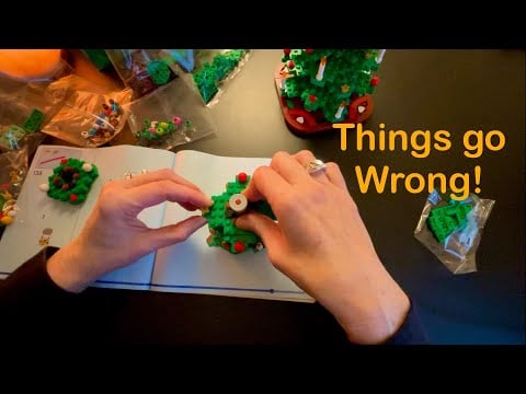 *New* Lego Christmas Tree Build Part 3 | Conversational Soft Spoken ASMR