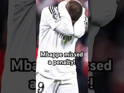 Mbappe missed a penalty vs Liverpool today!
