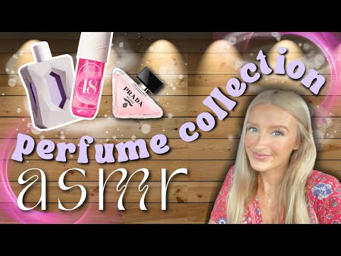 Perfume Collection ASMR (chatty whispers)