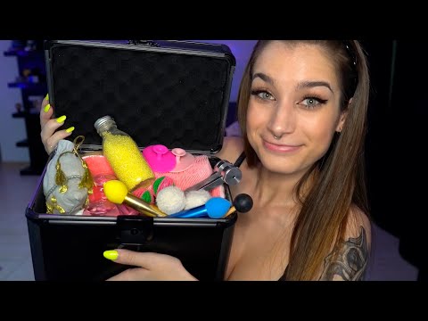 ASMR Para dormir profundamente | Mis mejores sonidos + susurros💤