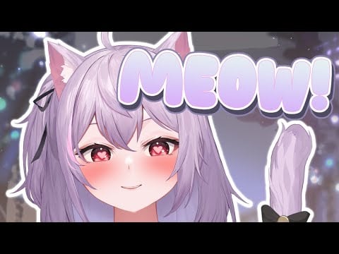 【ASMR】Meow~! Kitty Cuddles, Cute Sounds, Soft Triggers & Tapping Dreamland ☁️✨ 2 Hours