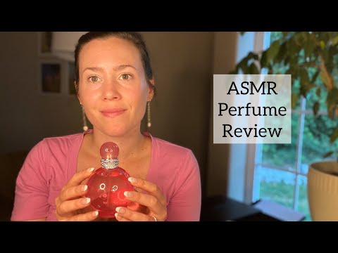 ASMR Perfume Review - Britney Spears Fantasy Sheer - Glass Tapping & Soft Spoken