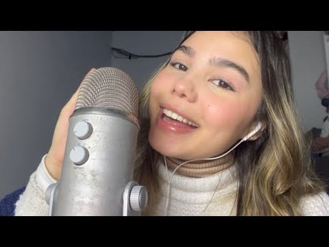 ASMR | ATUALIZAÇÕES sobre MIM e ME MAQUIANDO ✨❤️