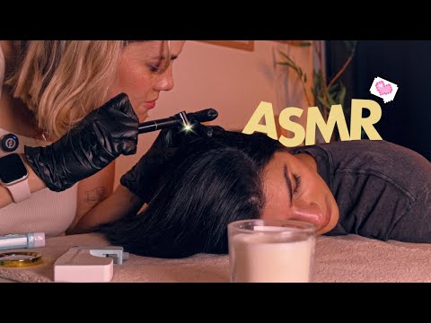 ASMR ROLEPLAY REALISTA | Tricologista analisa seu couro cabeludo 💆🏻‍♀️✨ Voz Suave