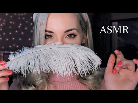 ASMR That Will Send Shivers Down Your Spine (feather brushing w/ music)