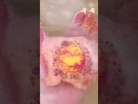 Bath Bomb ASMR.. got me like 😌 #shorts