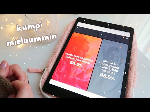 ASMR suomi | kumpi mieluummin Q&A | Kysymyksiä ja vastauksia - raha, rakkaus & parisuhde, työ