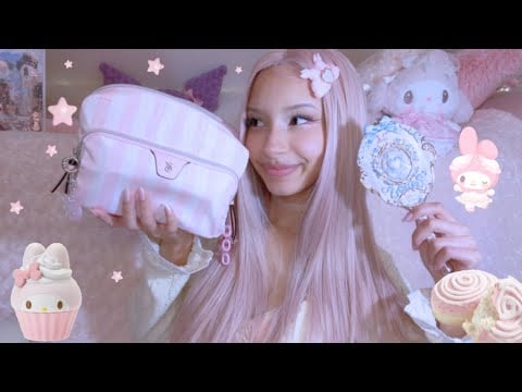 ASMR | Chatty GRWM & trying new makeup products !🎀🧁￼￼