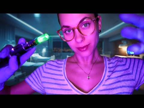 Ultimate ASMR Cranial Nerve Exam: Relaxation and Tingles Guaranteed! EAR Exam Otoscope :)