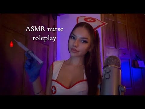 ASMR nurse roleplay | ASMR roleplay de enfermera
