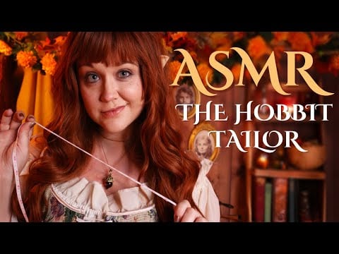 ASMR 🍂 Cozy Hobbit Tailor (Soft Spoken) Measuring You And Designing a Party Outfit