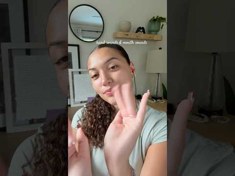 #asmr #handsounds #mouthsounds #tingles #relax