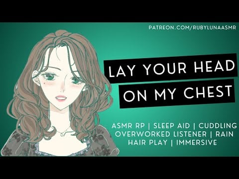Concerned Girlfriend Wants You to Come to Bed [ASMR RP] [Sleep Aid] [Cuddles] [Overworked Listener]