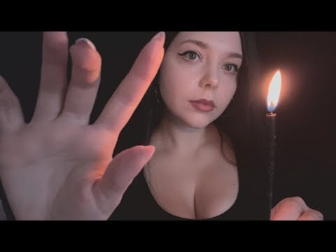 АСМР Хэллоуин 🎃 В гостях у Мортиши Аддамс🖤 Чистка ауры🕯️ ASMR Halloween/ Morticia Addams Roleplay🕸️