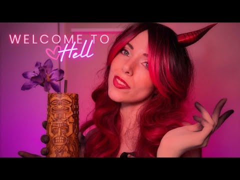 ASMR Personal Attention at the Demon Pool Party | Halloween Roleplay, Soft Spoken