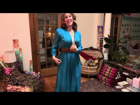 ASMR clothes try on with pantyhose nylons