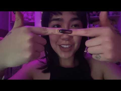 asmr but i actually touch your face (fast lofi)