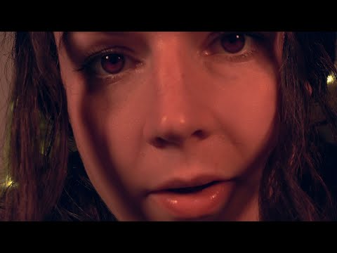 ASMR Calming you down - Tongue clicking, face touching, brushing