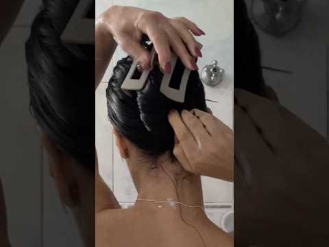 ASMR da série: rotina de cuidados com meu cabelo 💖