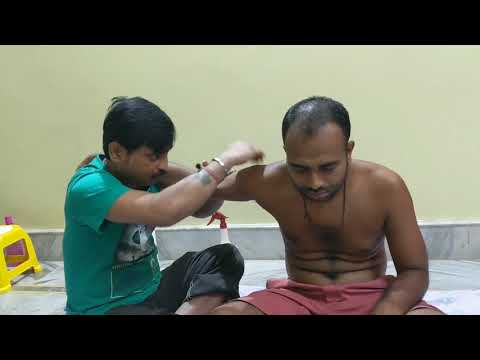 Full body massage therapy with Cracking and Body tapping with leg | Indian ASMR