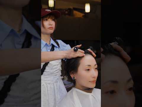 【極上ASMR】shinomiの癒やしヘッドスパ＆U-太の神業カット💇‍♀️✨ #美容室 #ヘッドスパ