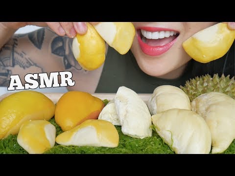 ASMR FREEZE DRY DURIAN MOCHI PIE (SOFT EATING SOUNDS) NO TALKING | SAS-ASMR