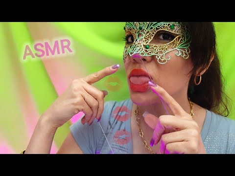 ASMR Glass Kisses & Licking 💋 | Cozy Mouth Sounds for Sleep & Relaxation | ASMR Glass Kisses