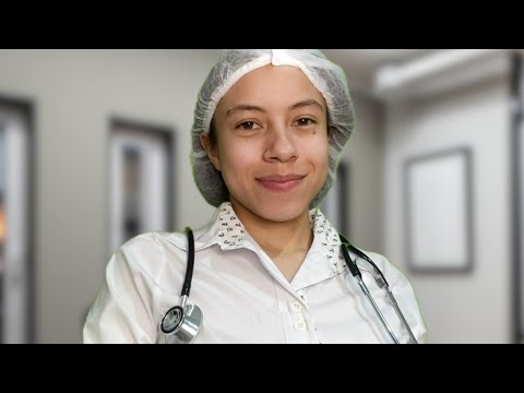 ASMR ROLEPLAY MÉDICA DO PLANO  *Urgência 😷🤒🩺