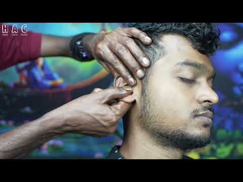 Old School Barber Intense Head Massage ASMR Ear To Ear | Neck Cracking | Scratching & Tapping ASMR