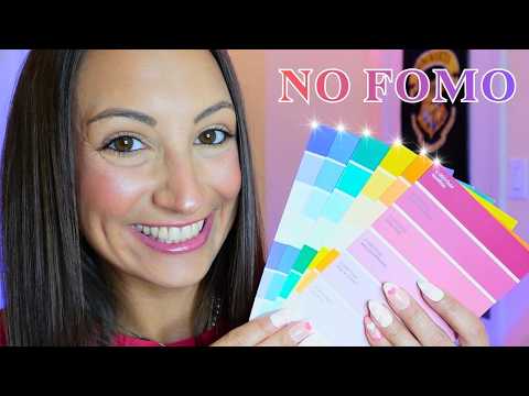 No Fomo ASMR: Paint Swatch Trigger Words & Tapping🎨