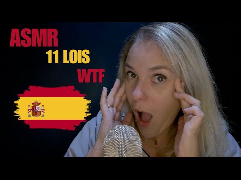 ASMR FR 🚫 11 lois espagnoles WTF encore en vigueur !!! 🇪🇸 (avec chuchotement très proche micro)